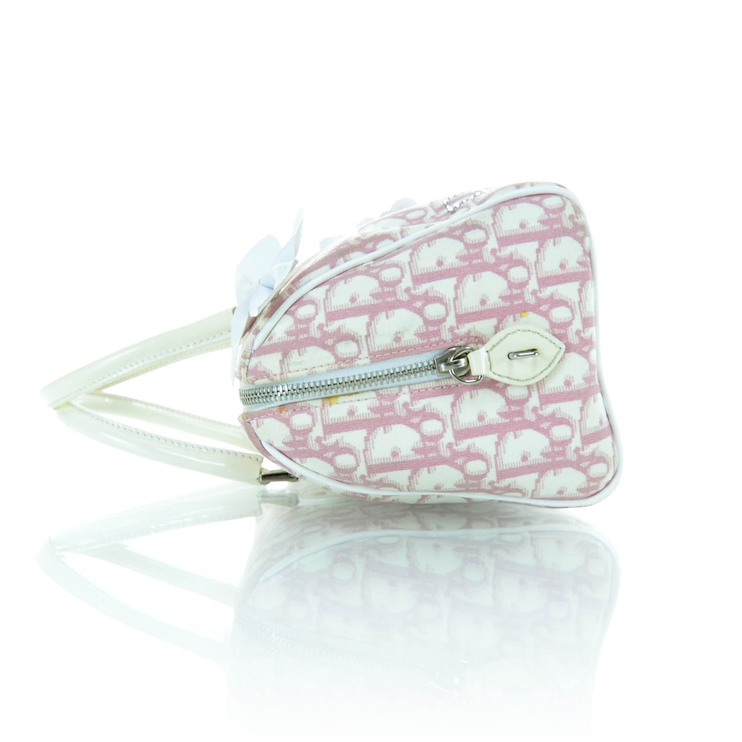 Monogram Girly Boston Pink