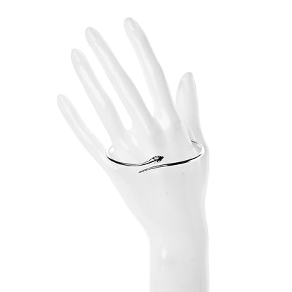 Tiffany Sterling Silver Elsa Peretti Snake Bangle Bracelet 2 of 4