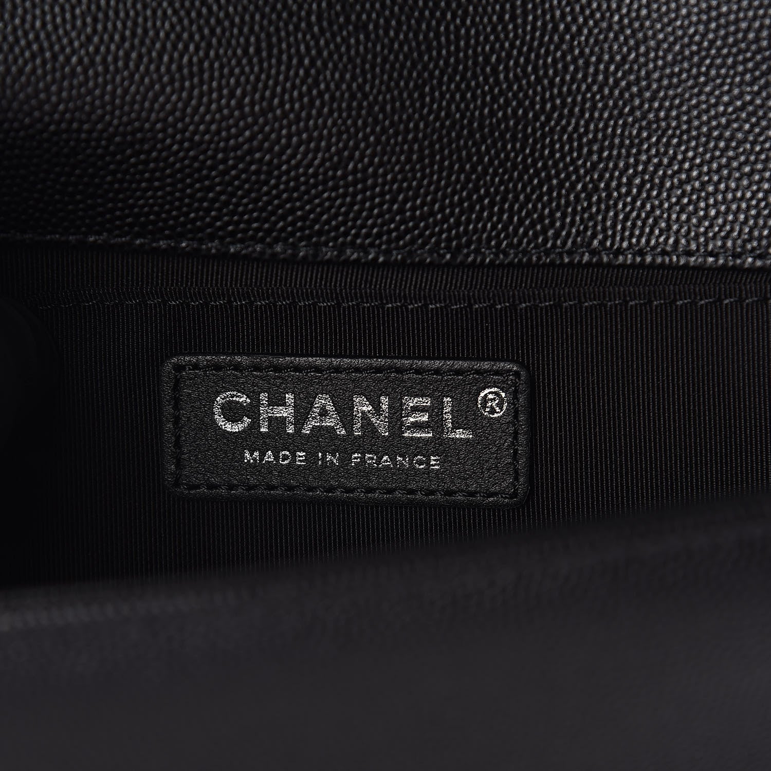 Chanel Caviar Quilted Medium Boy Flap Black 6 of 11