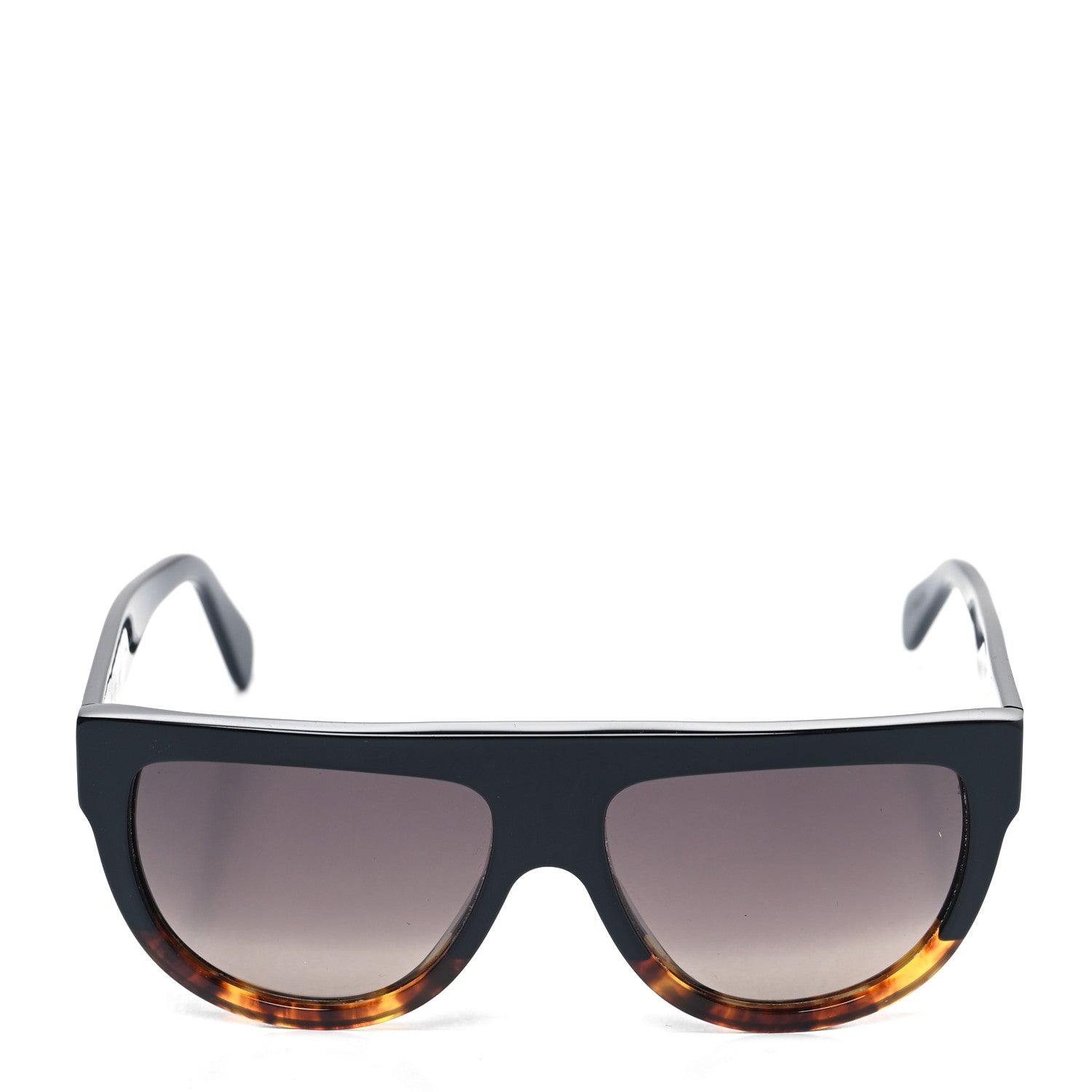 Celine Shadow Sunglasses CL 4001IN Black Havana 2 of 8
