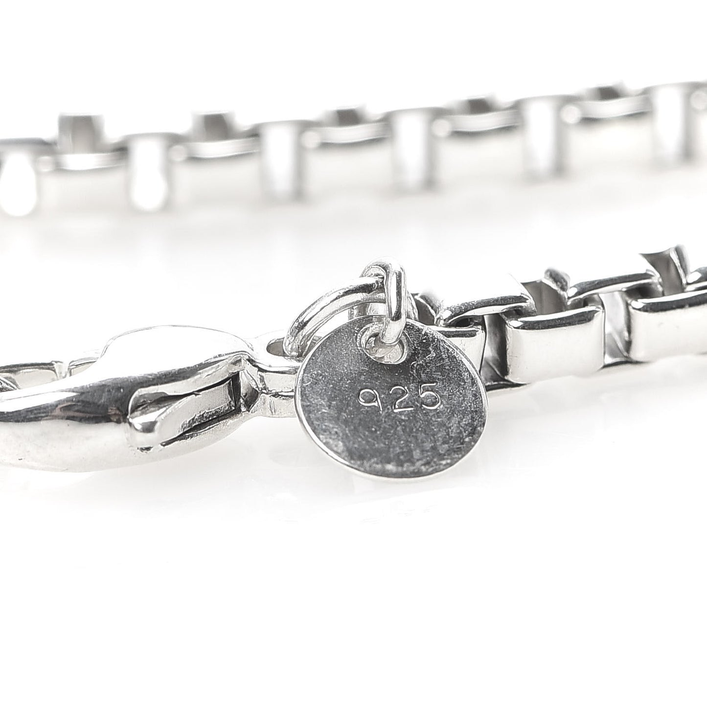 Sterling Silver 4mm Venetian Link Bracelet