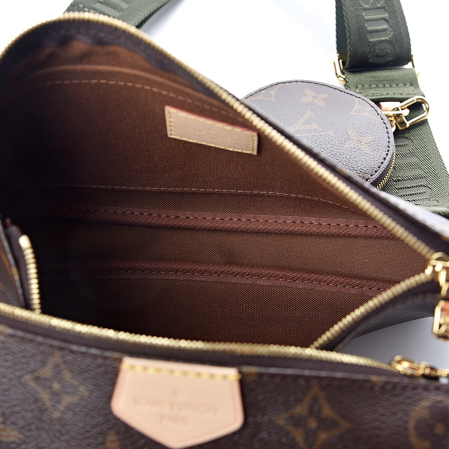 Monogram Multi Pochette Accessories Kaki