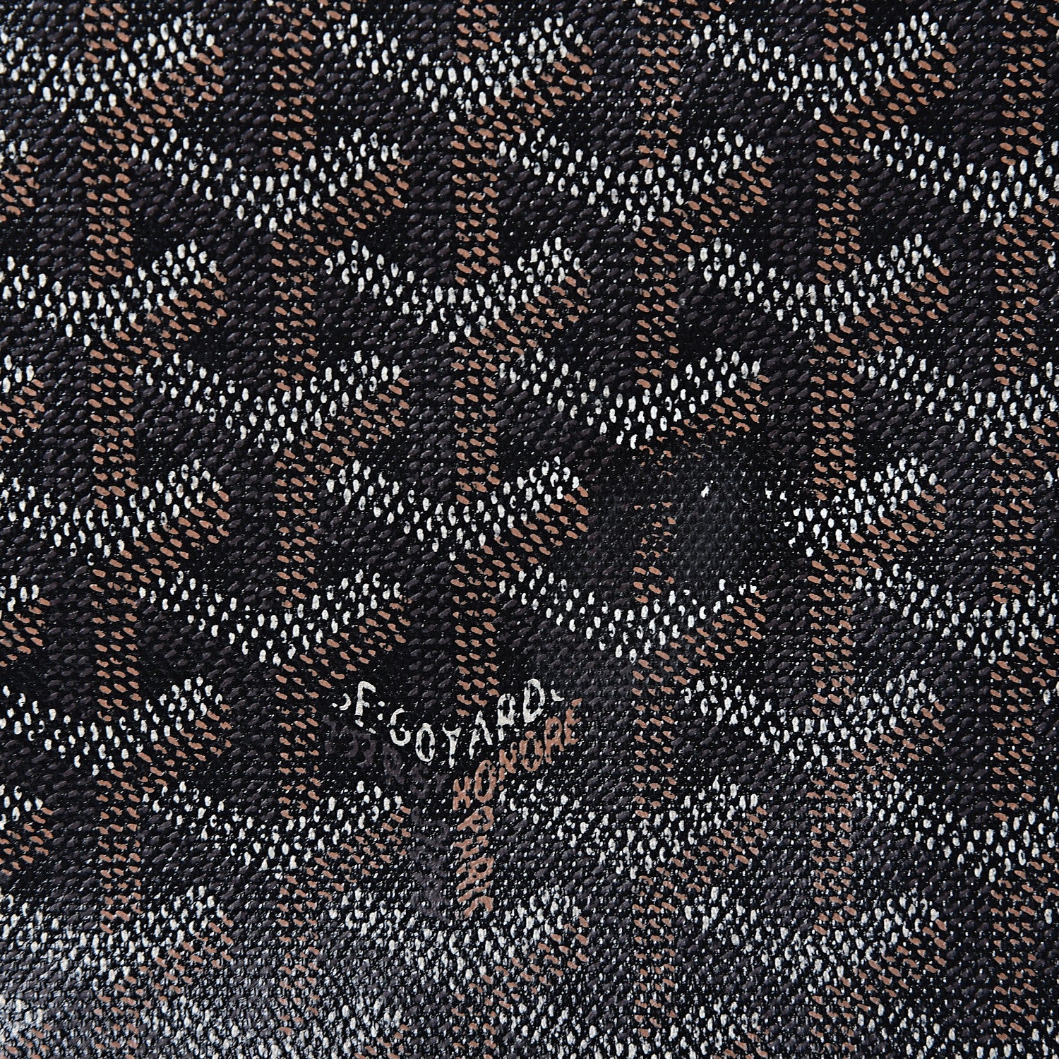 Goyard Goyardine Senat Pochette MM Black 7 of 8