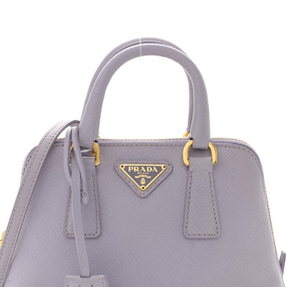Prada Saffiano Lux Mini Promenade Tote Glicine Glicine 8 of 10