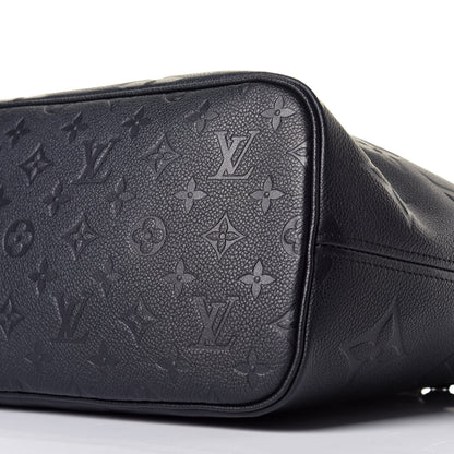Louis Vuitton Empreinte Monogram Giant Neverfull MM Black 18 of 22