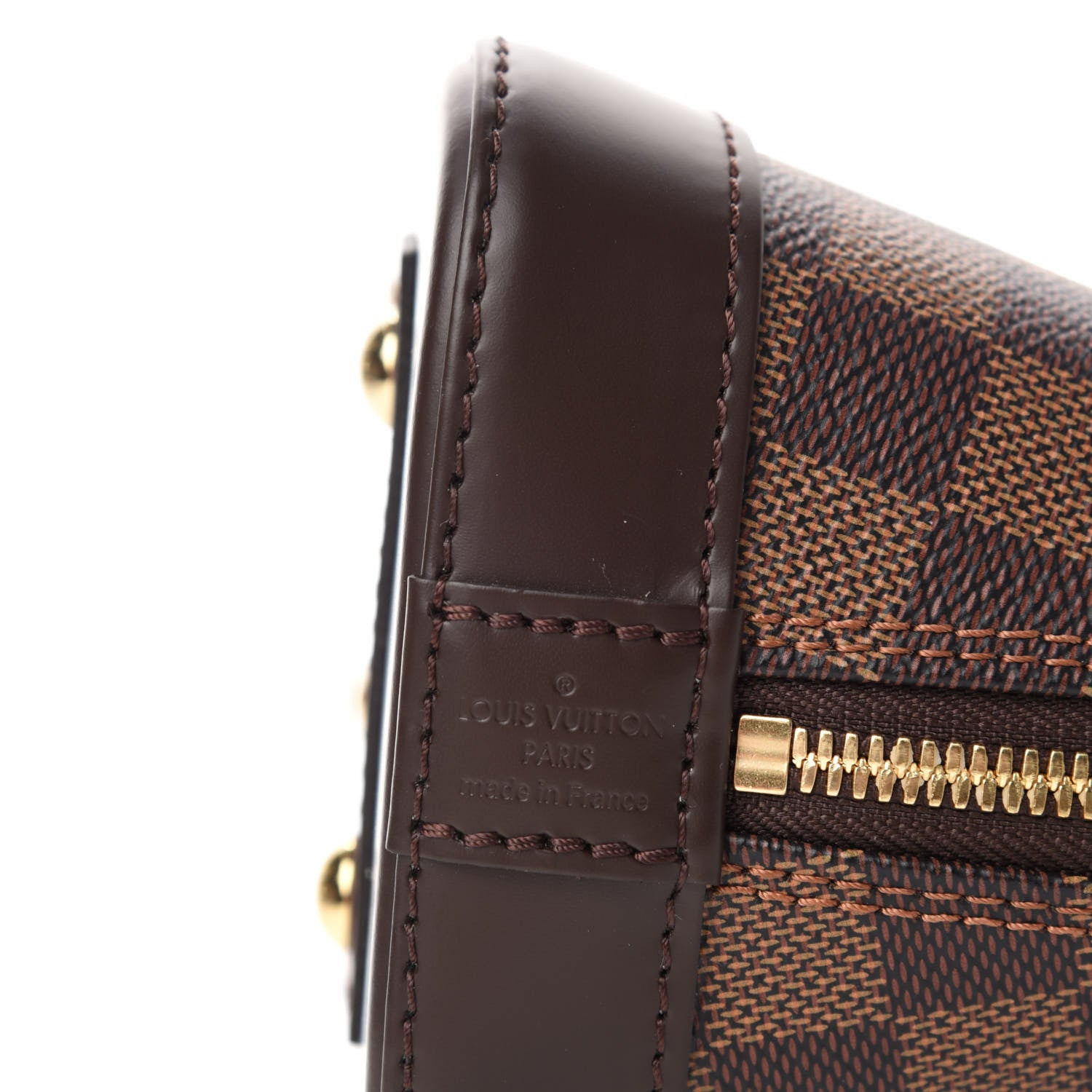 Louis Vuitton Damier Ebene Alma BB 10 of 12