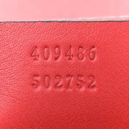 Gucci GG Supreme Monogram Calfskin Medium Padlock Shoulder Bag Beige Hibiscus Red New Rosette 7 of 10