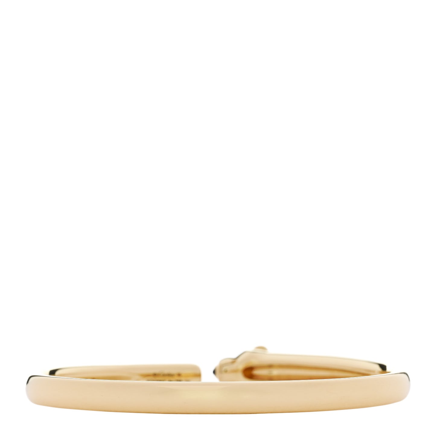 18K Yellow Gold Tsavorite Black Onyx Panthere De Cartier Bracelet 16
