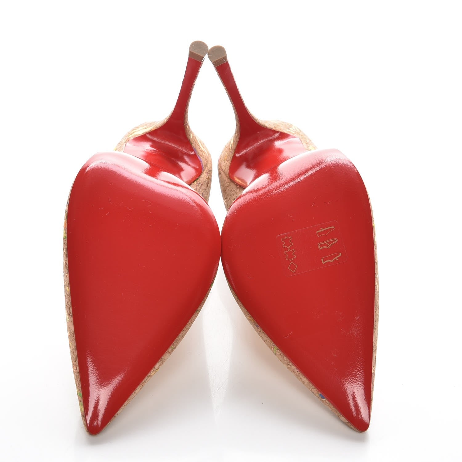 Christian Louboutin Liege Lame Decoltish 100 Pumps 37 Multicolor 5 of 8