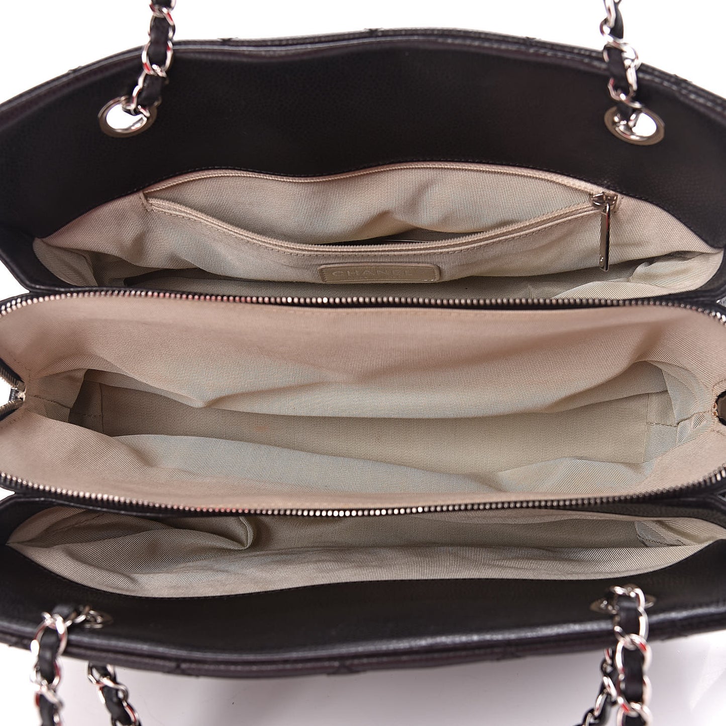 Caviar Quilted CC Timeless Tote Black