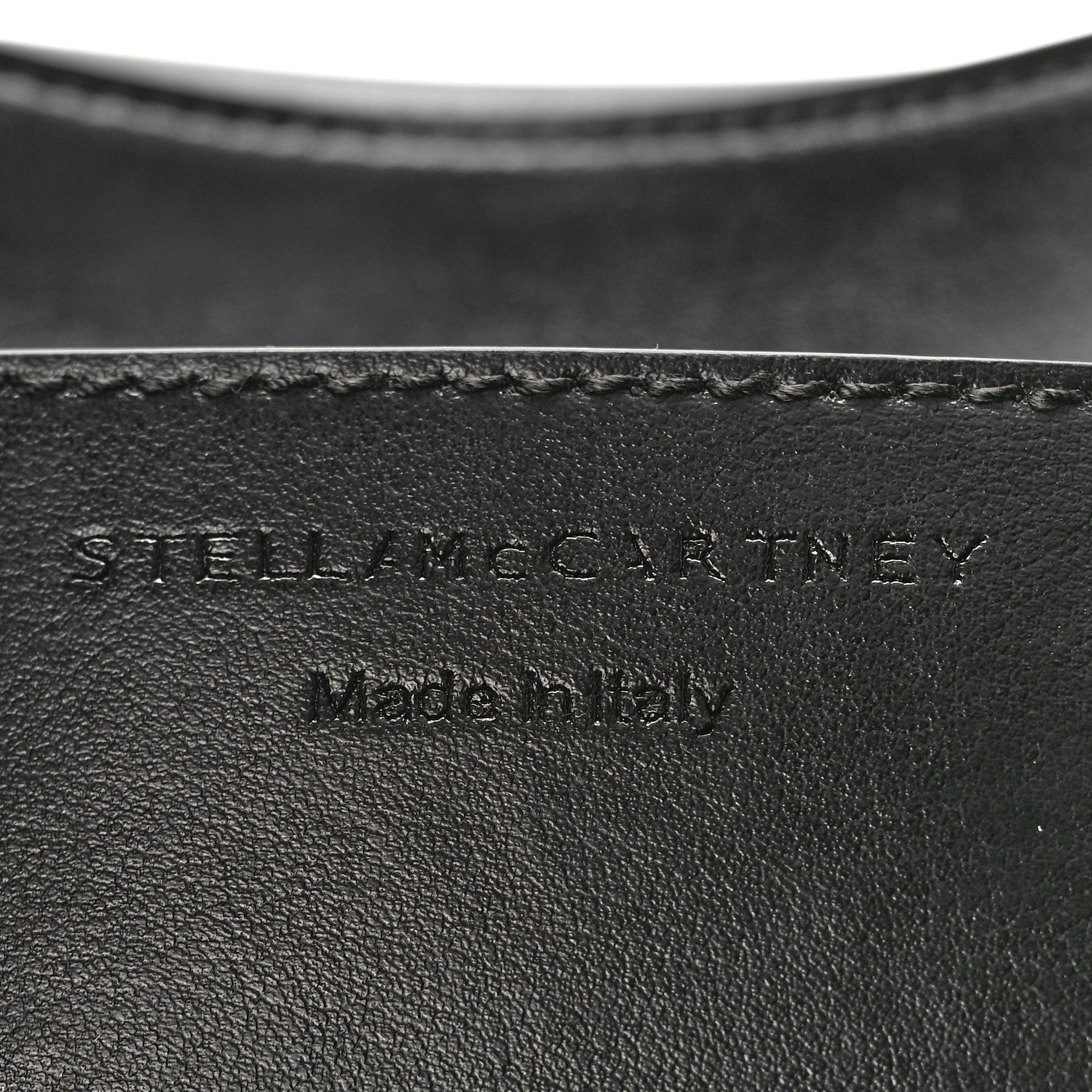 Stella McCartney Eco Grainy Alter Mat Ryder Shoulder Bag Black 6 of 9