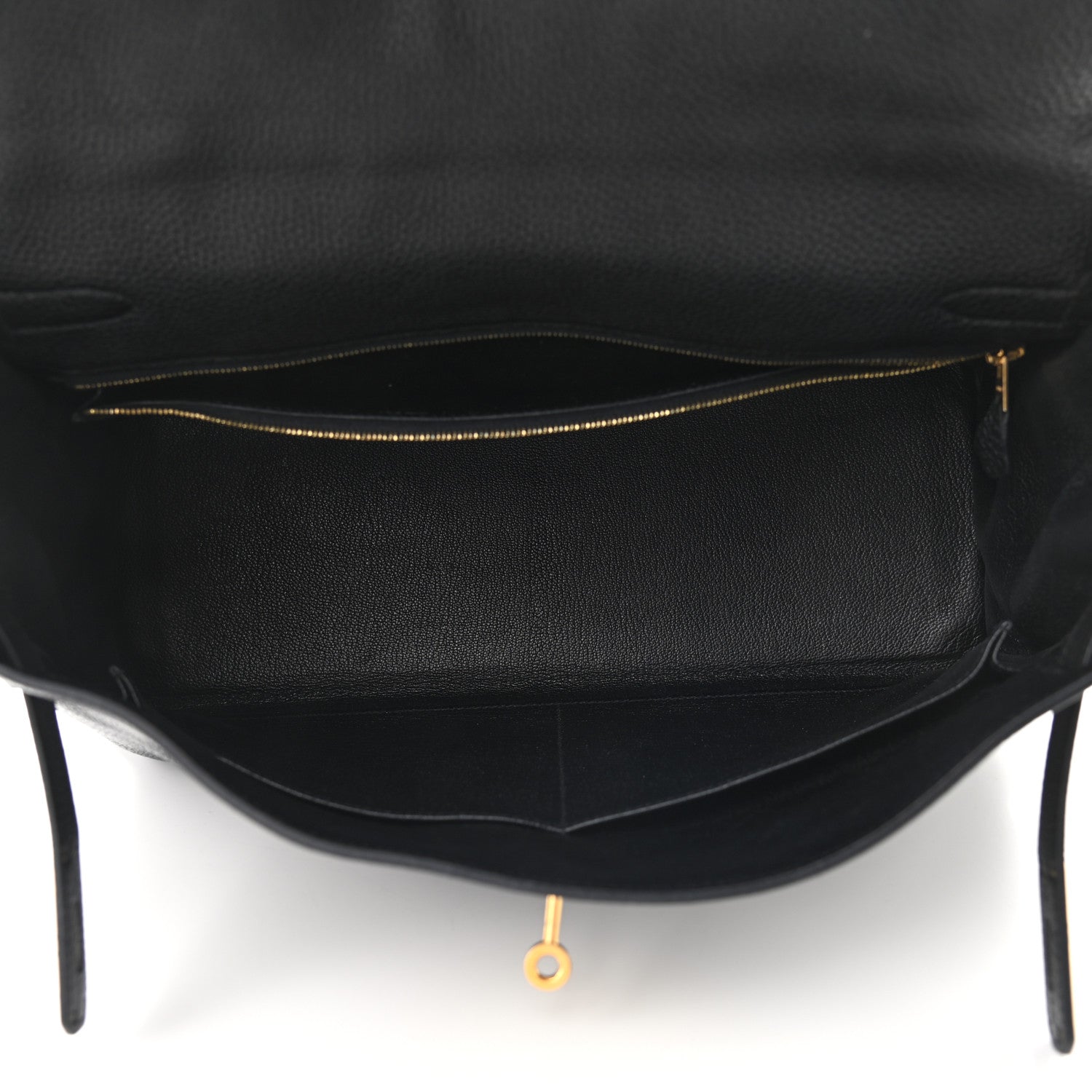 Hermes Taurillon Clemence Kelly Retourne 35 Black 5 of 9
