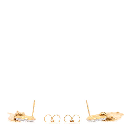 David Yurman 18K Yellow Gold Diamond Tassel Drop Earrings 3 of 4