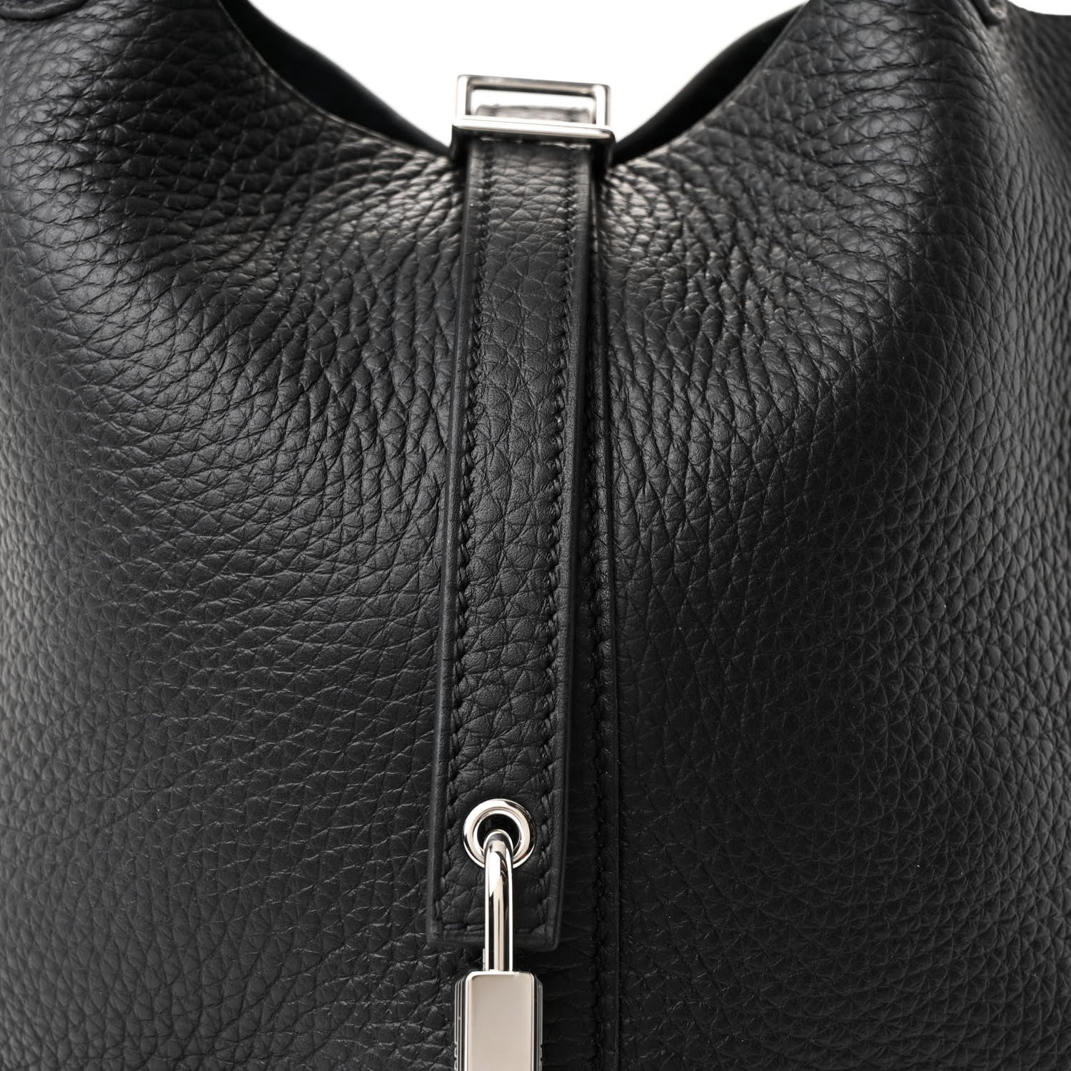 Hermes Taurillon Clemence Picotin Lock 18 PM Black 8 of 11