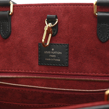 Louis Vuitton Empreinte Monogram Giant Onthego MM Black Beige 6 of 9