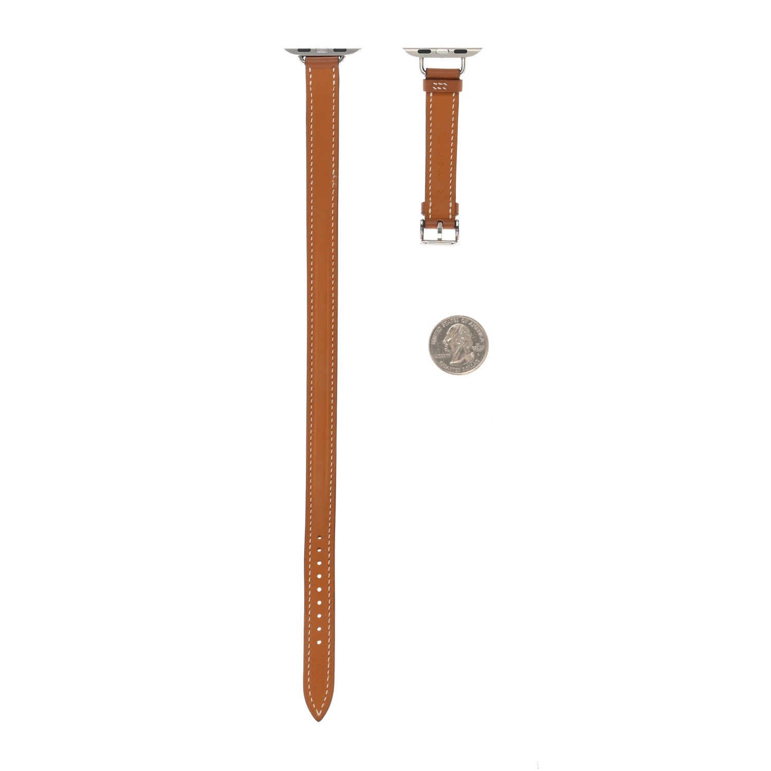 Hermes Swift 40mm Apple Watch Double Tour Band Gold 2 of 4