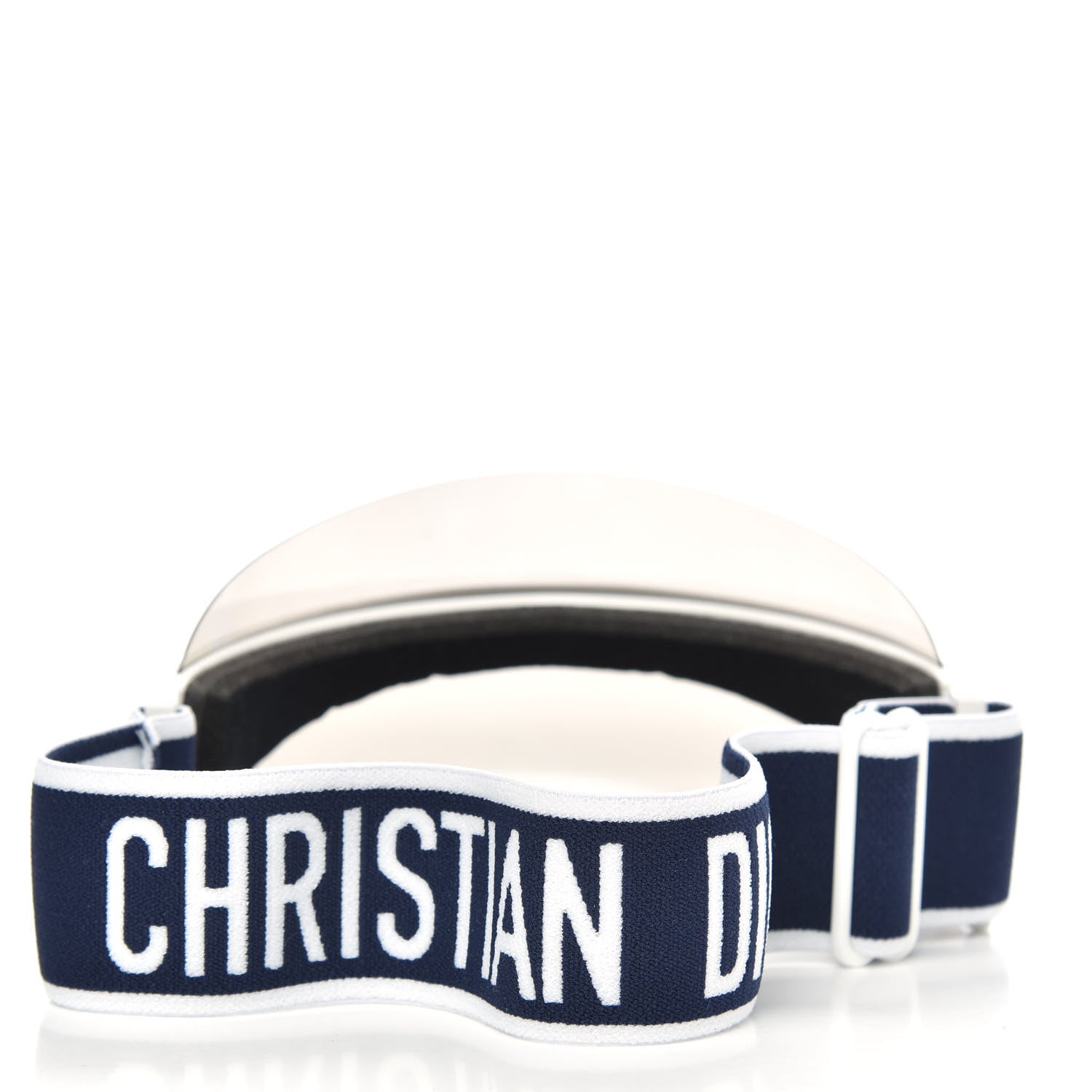 Christian Dior Mirrored DiorClub1 Sun Visor Silver 3 of 7