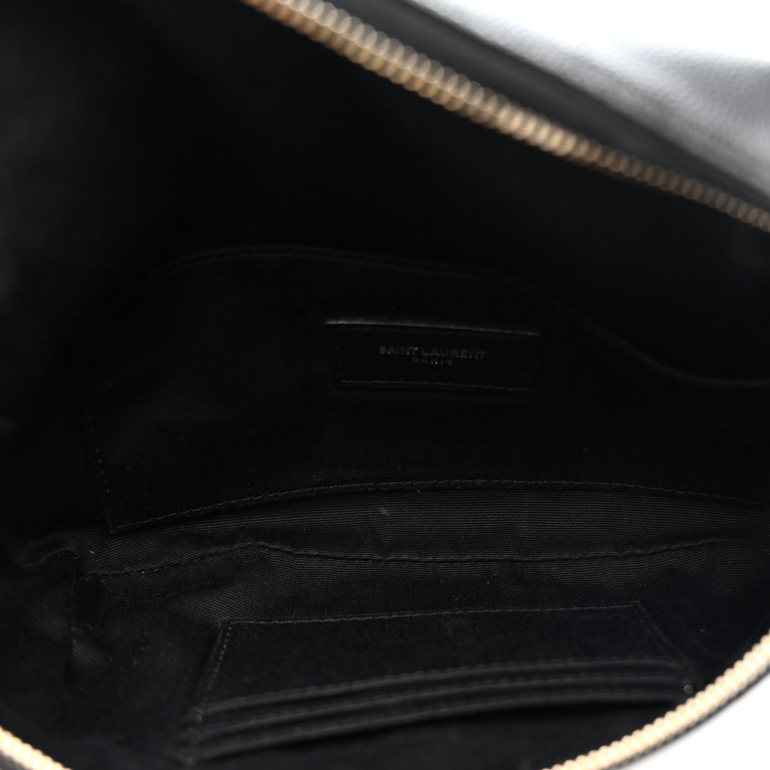 Saint Laurent Grain De Poudre Monogram Belt Bag Black 5 of 13
