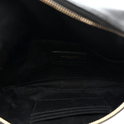 Saint Laurent Grain De Poudre Monogram Belt Bag Black 5 of 13