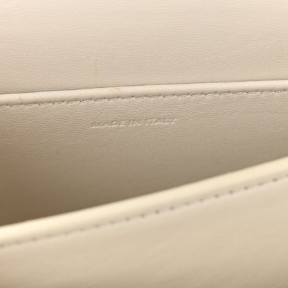 Celine Box Calfskin Teen Classic Box Flap Bag White 6 of 10