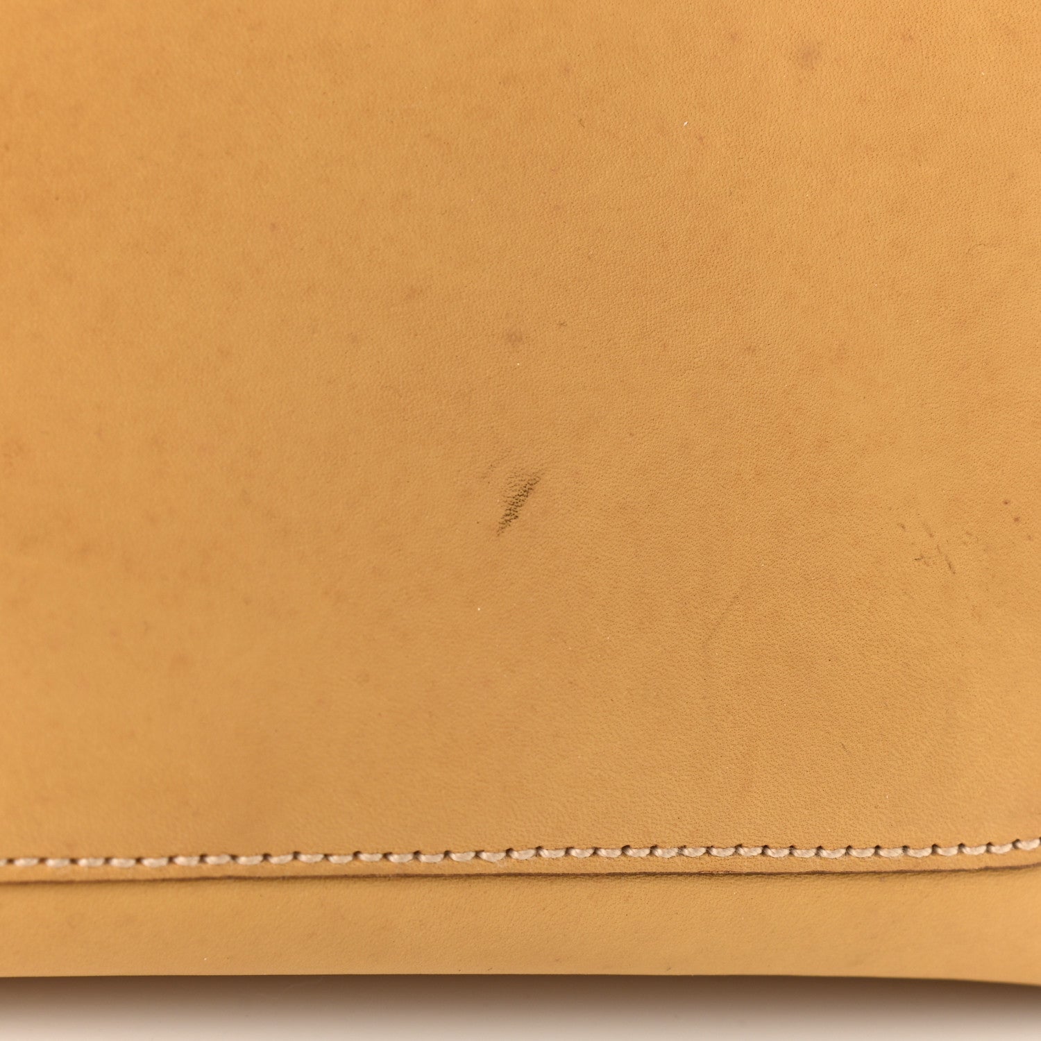 Salvatore Ferragamo Calfskin Double Handle Tote Tan 9 of 14