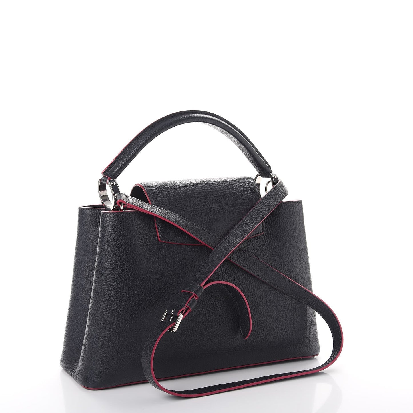 Taurillon Capucines PM Cobalt