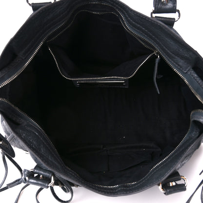 Balenciaga Agneau Classic Silver Hardware City Gris Fossile 6 of 13