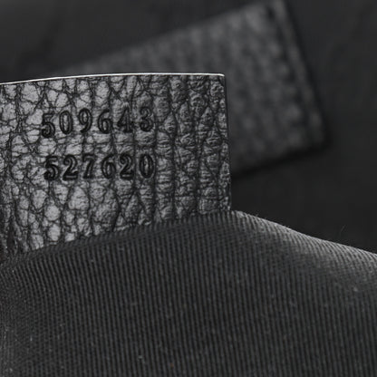 Gucci Nylon Monogram Fanny Pack Belt Bag Black 8 of 13