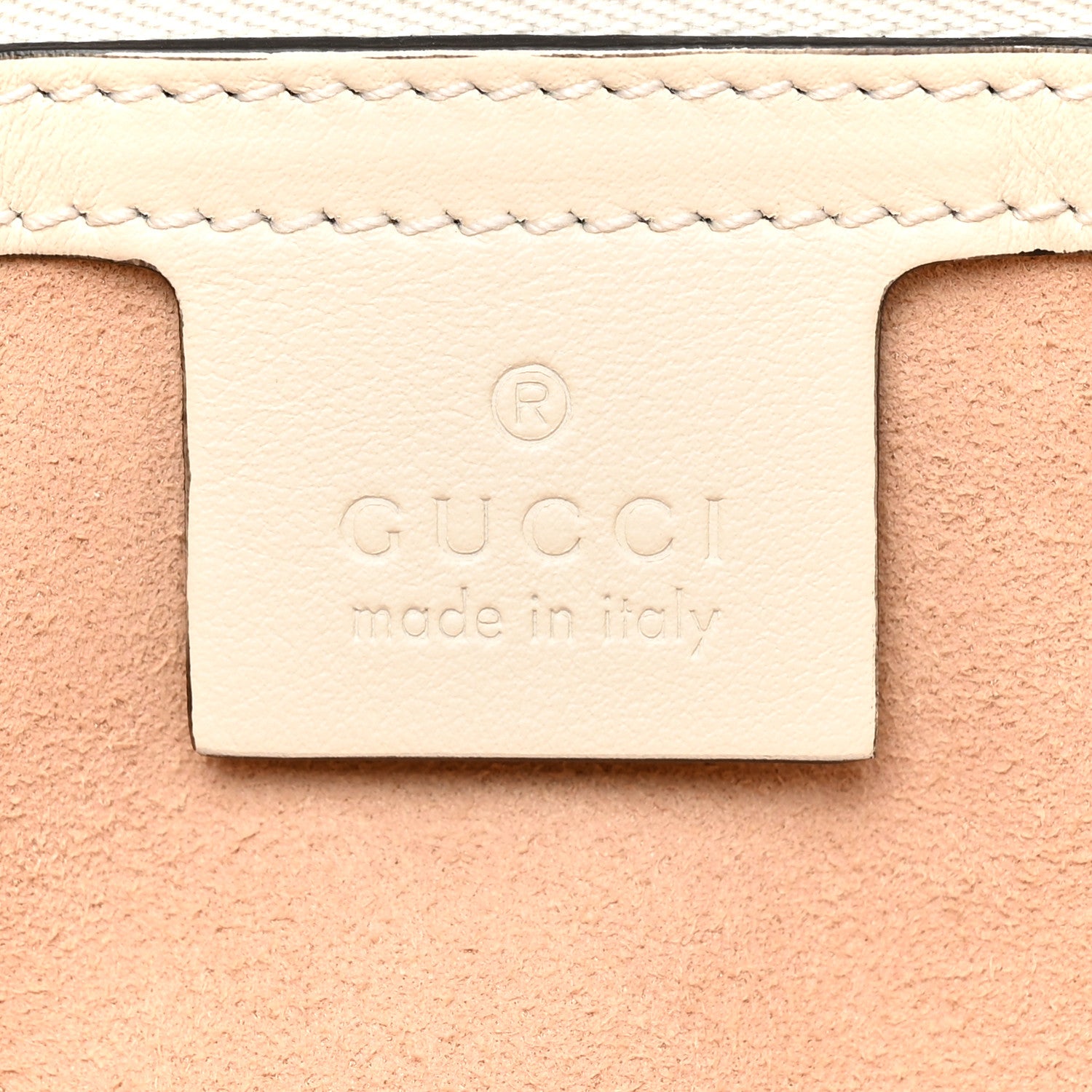 Gucci Calfskin Matelasse Small GG Marmont Shoulder Bag White 6 of 10