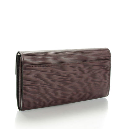 Louis Vuitton Epi Sarah Wallet NM Quetsche 2 of 7