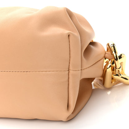 Bottega Veneta Calfskin Teen Chain Pouch Almond 9 of 9