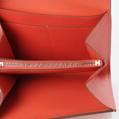 Hermes Epsom Constance Short Wallet Rose Jaipur 5 of 7