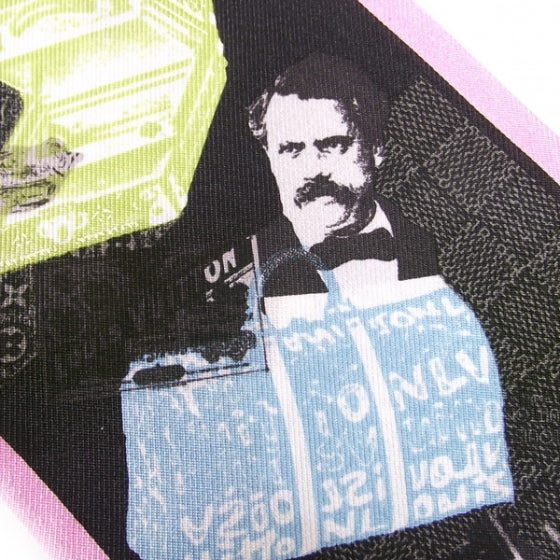Louis Vuitton Silk Travel Pop Art Bandeau Scarf 5 of 7