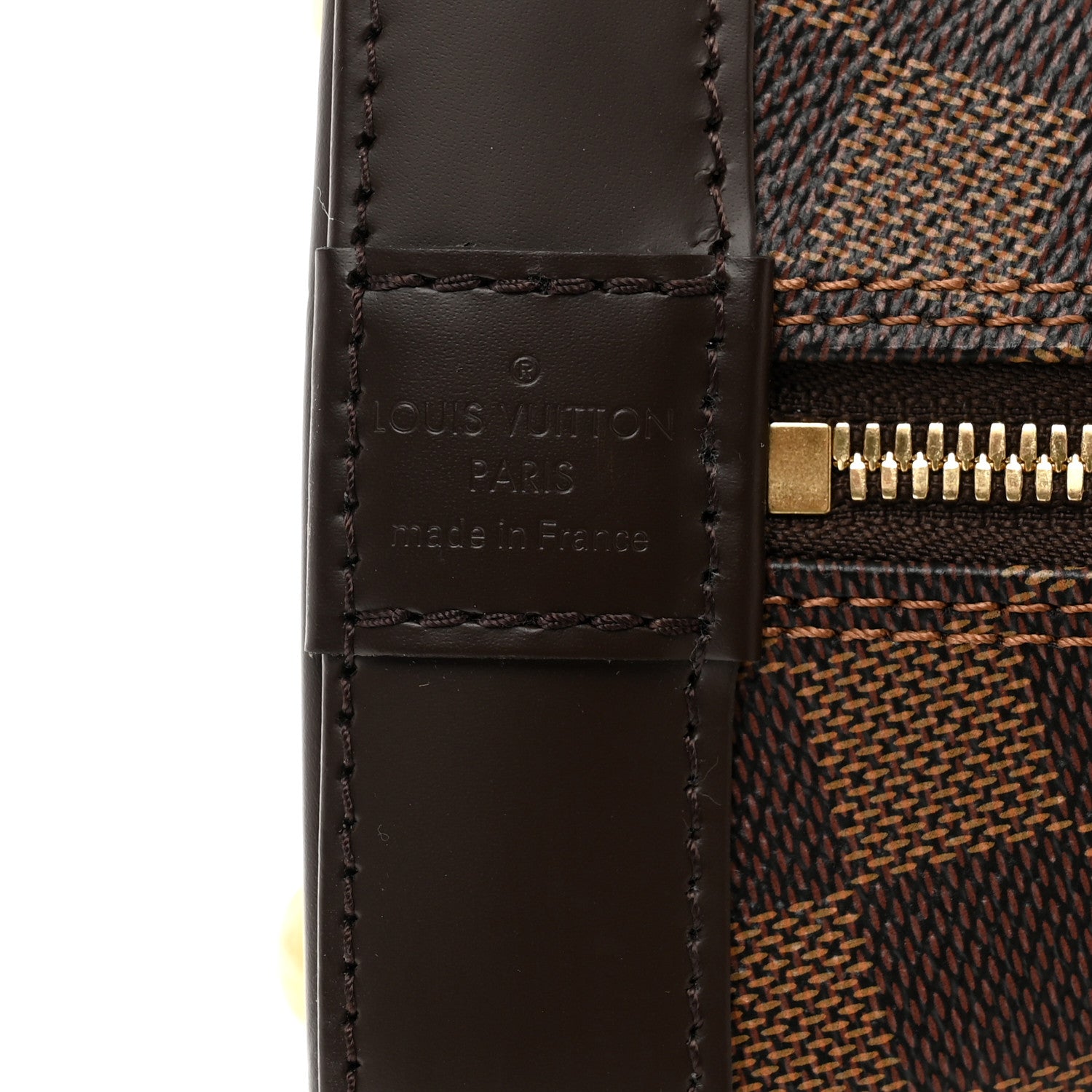 Louis Vuitton Damier Ebene Alma PM 7 of 9