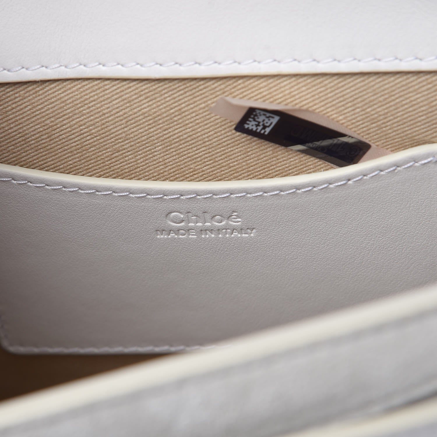 Chloe Calfskin Small Tess Bag Brilliant White 6 of 7