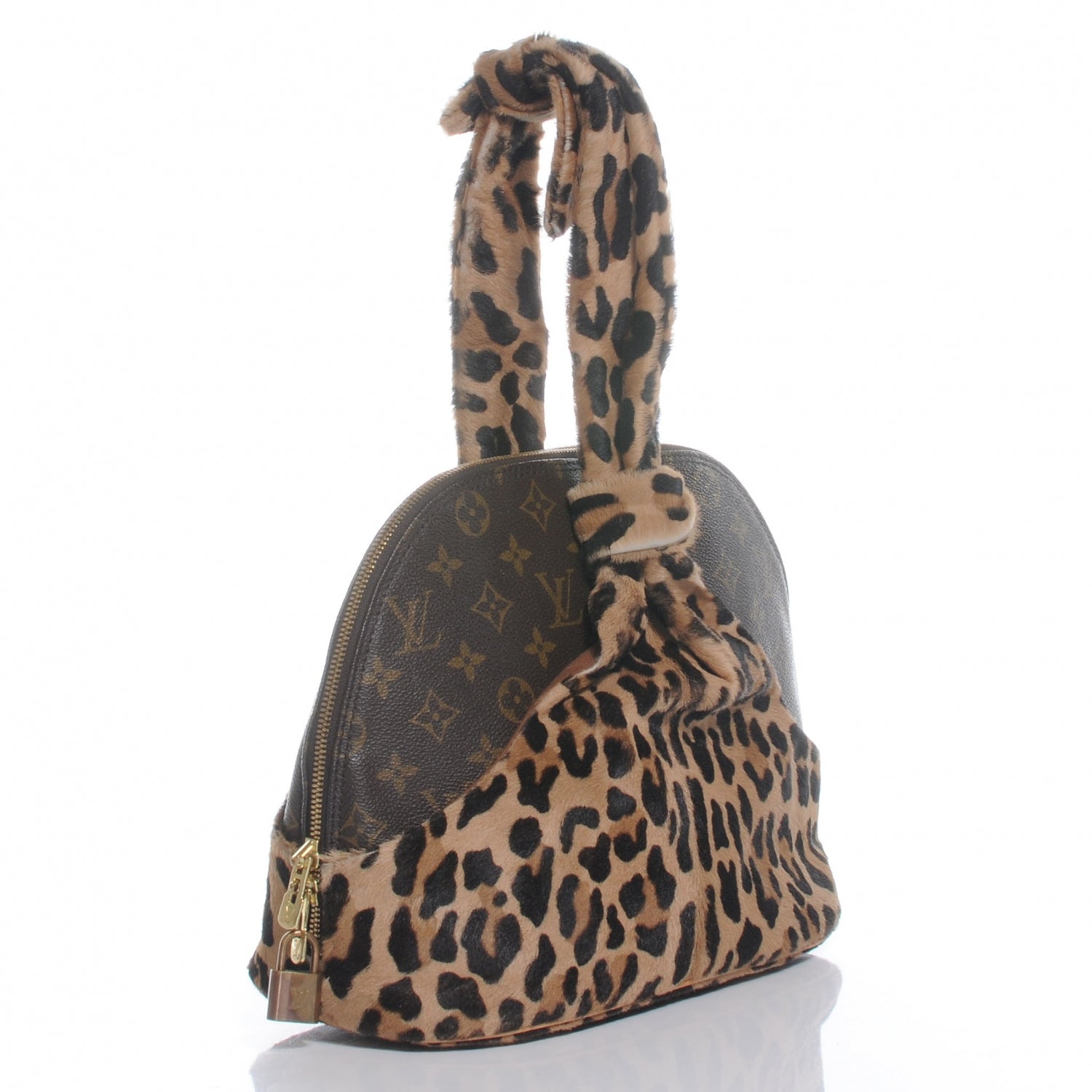 Louis Vuitton Monogram Azzedine Alaia Leopard Alma 47332