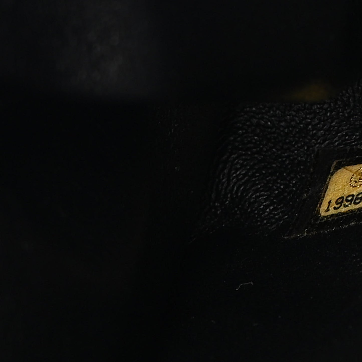 Lambskin Quilted Timeless Clutch Black