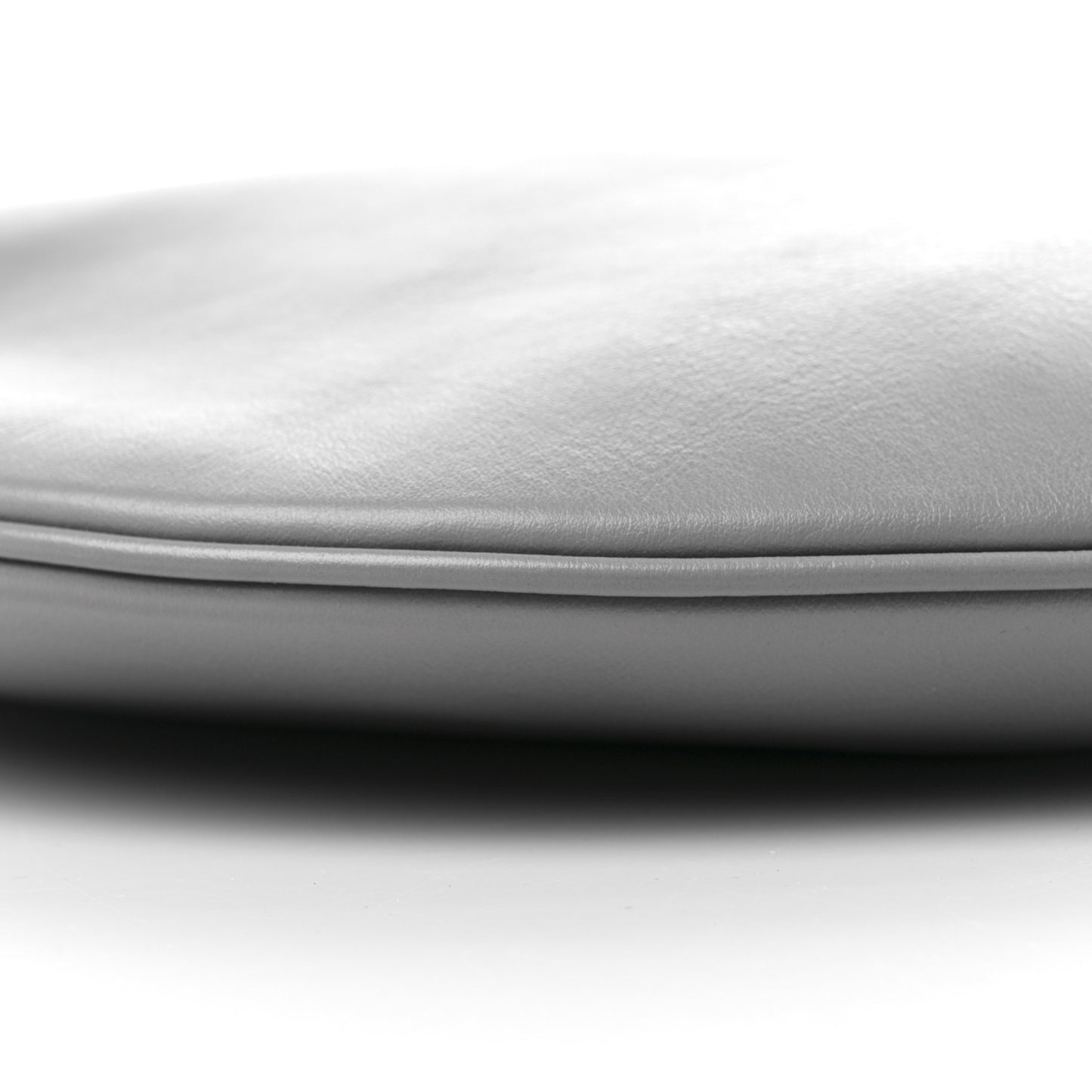 Calfskin Medium Infinity Hobo Bag Pearl Grey