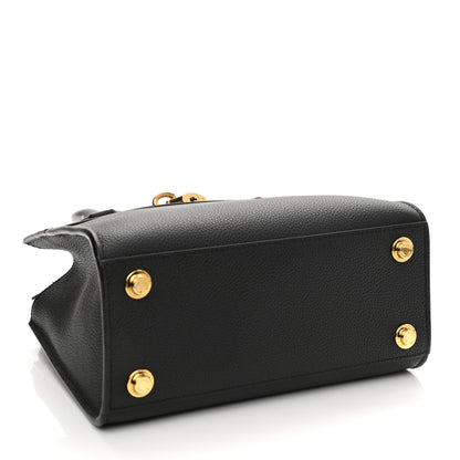 Louis Vuitton Calfskin City Steamer Mini Black 4 of 9