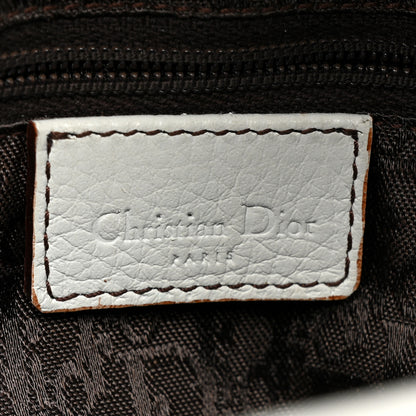 Christian Dior Calfskin Double Saddle Bag White 6 of 20