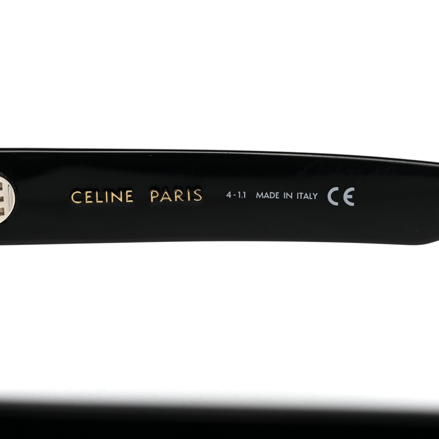 Celine Acetate Triomphe 01 Sunglasses CL 40194U Black 6 of 7
