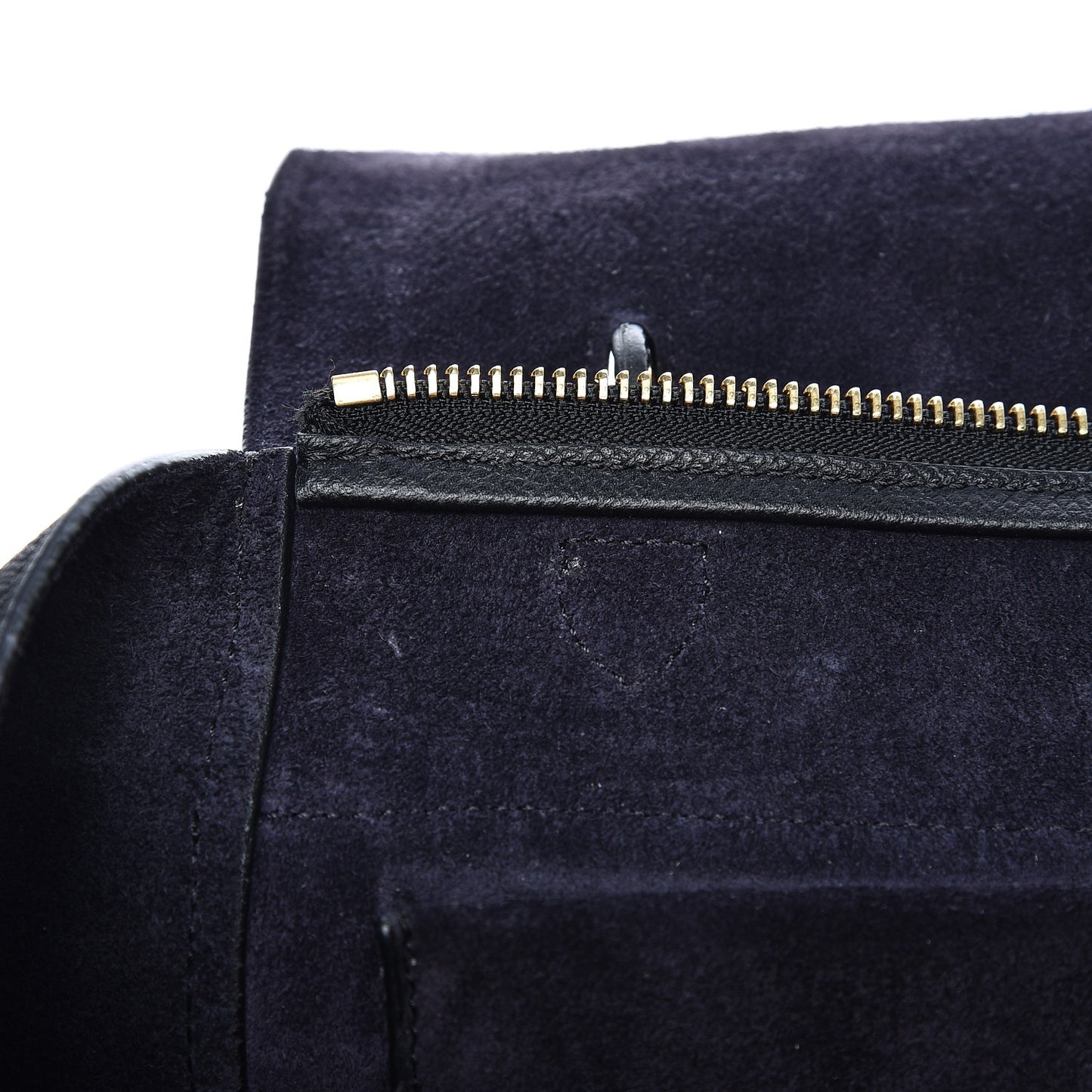 Grained Calfskin Mini Belt Bag Black