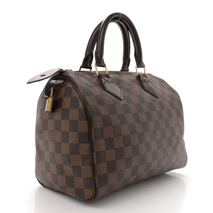 Louis Vuitton Damier Ebene Speedy 25 3 of 9