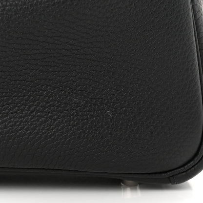 Hermes Taurillon Clemence Lindy 26 Black 11 of 11