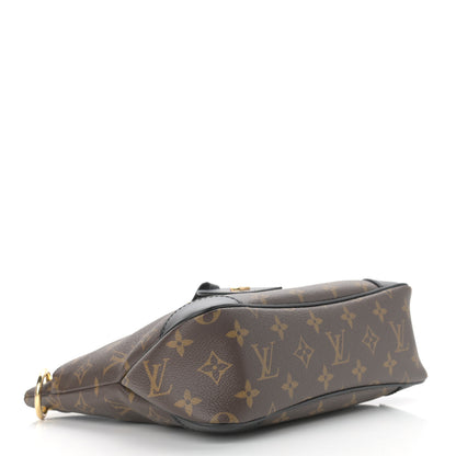 Louis Vuitton Monogram Odeon PM Black 4 of 11