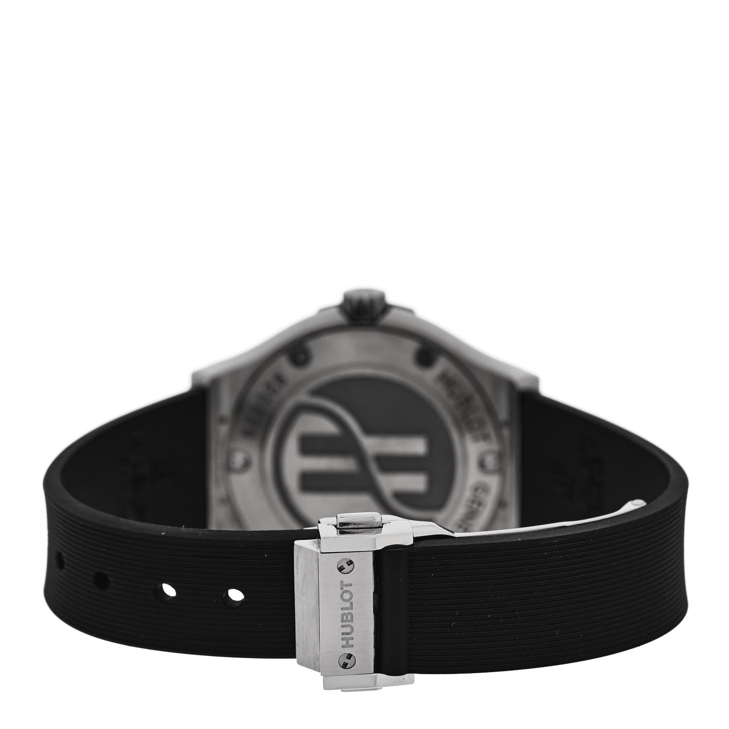 Hublot Titanium Rubber 33mm Classic Fusion Quartz Watch 581.NX.2610.RX 3 of 4