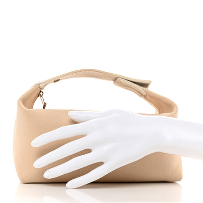 Hermes Canvas Small Bride-A-Brac Pouch Natural 2 of 8