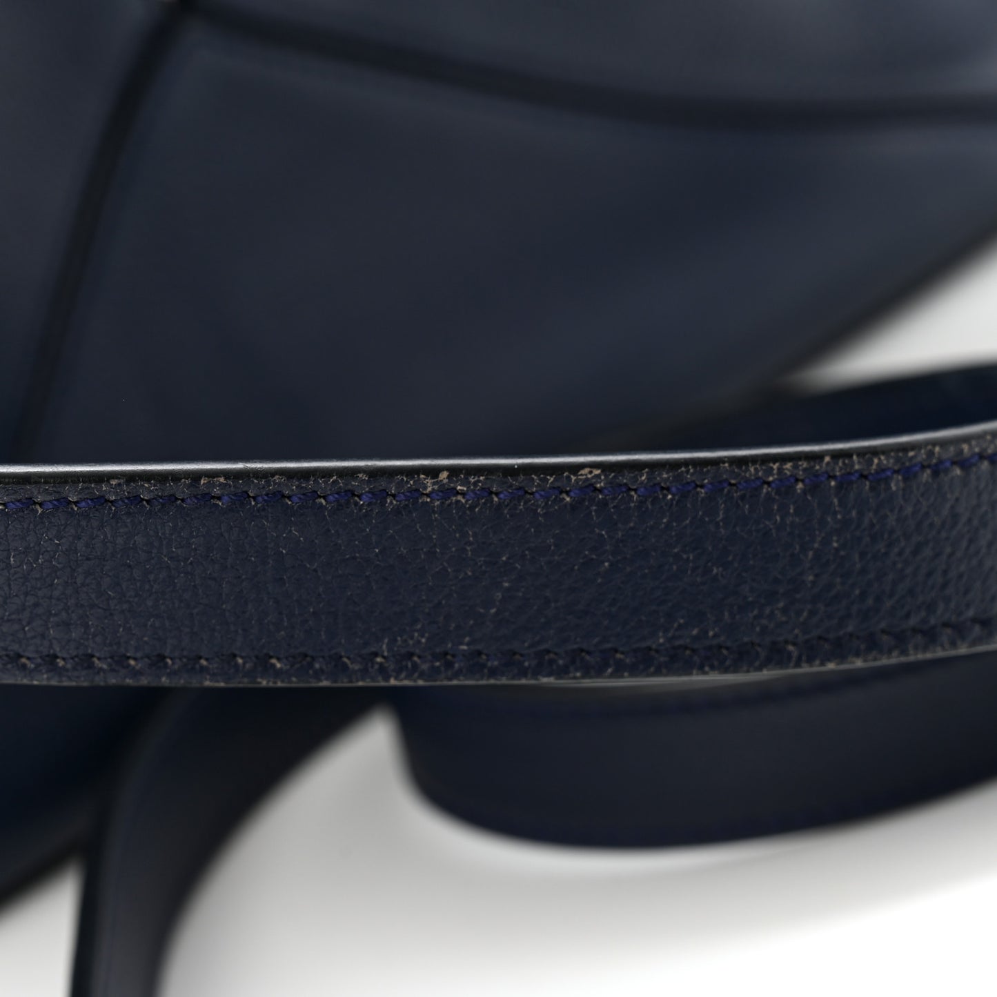 Calfskin Small Puzzle Bag Marine