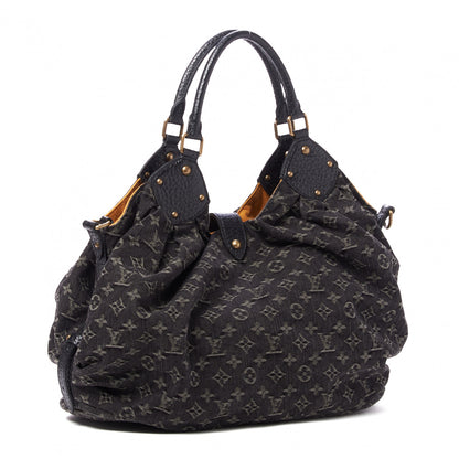 Louis Vuitton Denim Mahina XL Black 3 of 9
