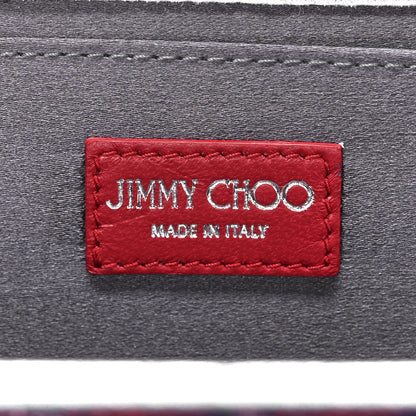Jimmy Choo Acrylic Glitter Sweetie Leopard Clutch Rosewater 6 of 11